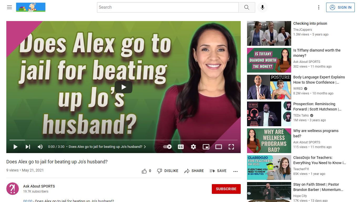Does Alex go to jail for beating up Jo's husband? - YouTube